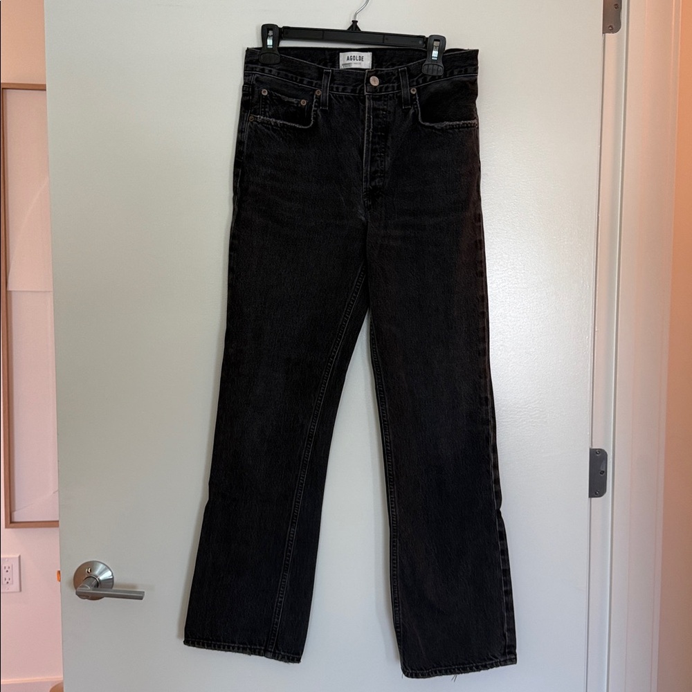 Agolde Agolde Mid Rise Relaxed Boot Jeans - Picture 3 of 4